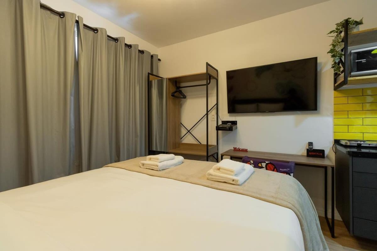 Apartamento B Homy Consolacao - Decorado Com Varanda Cp2004